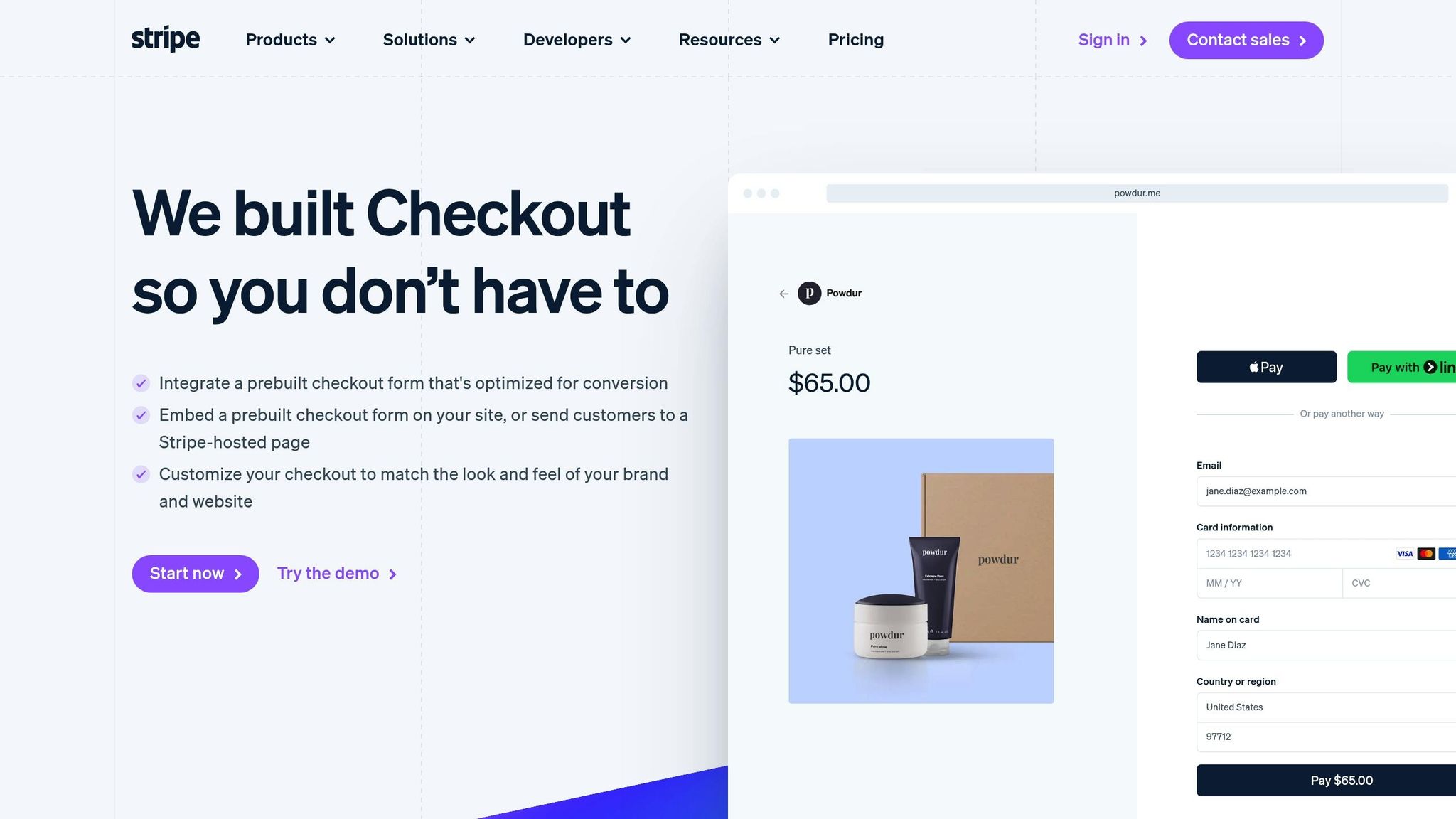 Stripe Checkout